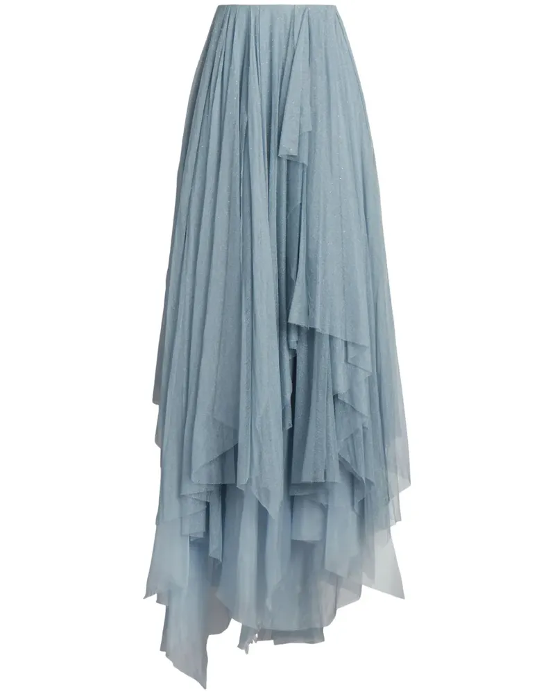 Ralph Lauren Alvey Maxirock aus Tüll - Blau Blau
