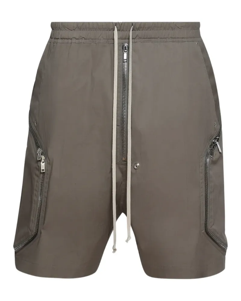 Rick Owens Blixa Bela Shorts mit Reißverschlusstaschen - Grau Grau