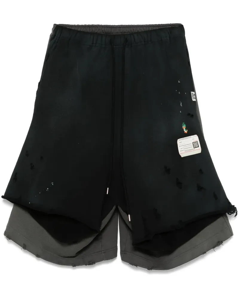 MIHARAYASUHIRO Four Legs Shorts - Schwarz Schwarz