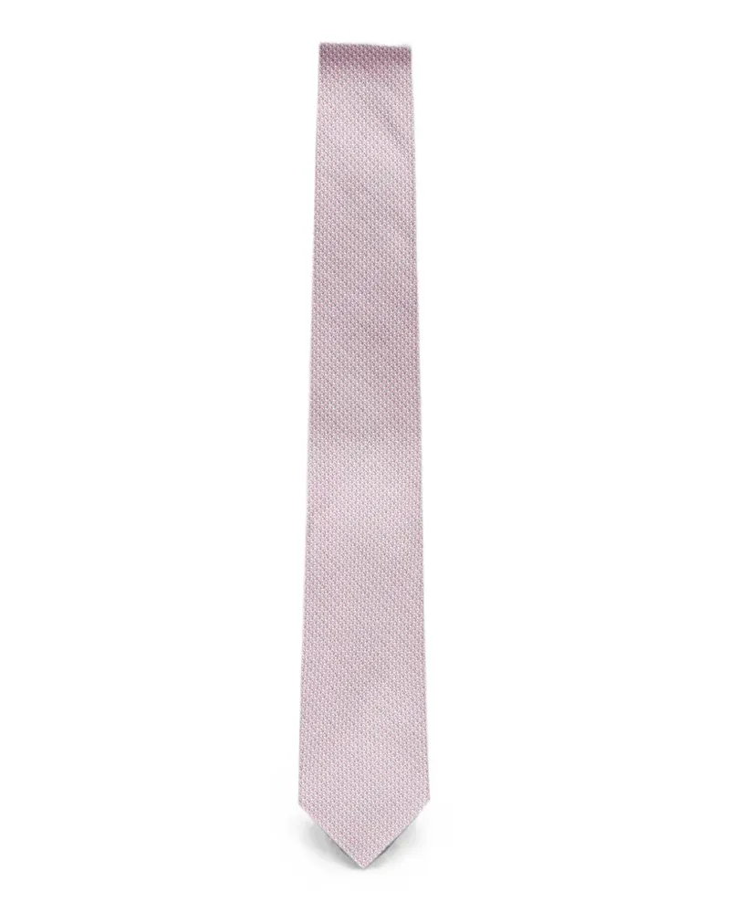 Ferragamo silk tie - Rosa Rosa