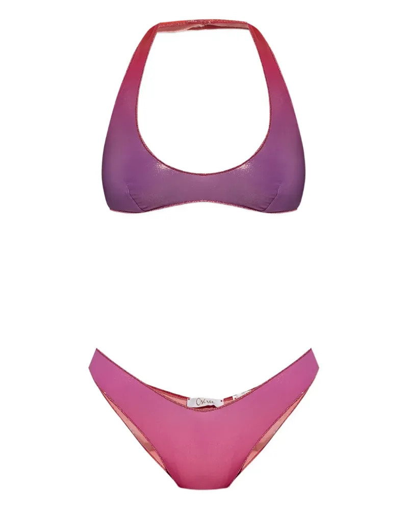 Oséree Bikini mit Ombré-Detail - Rosa Rosa