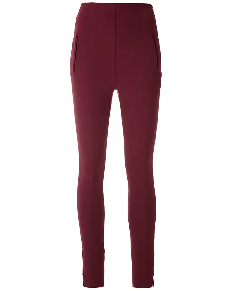 Gloria Coelho Skinny-Hose - Rot Rot