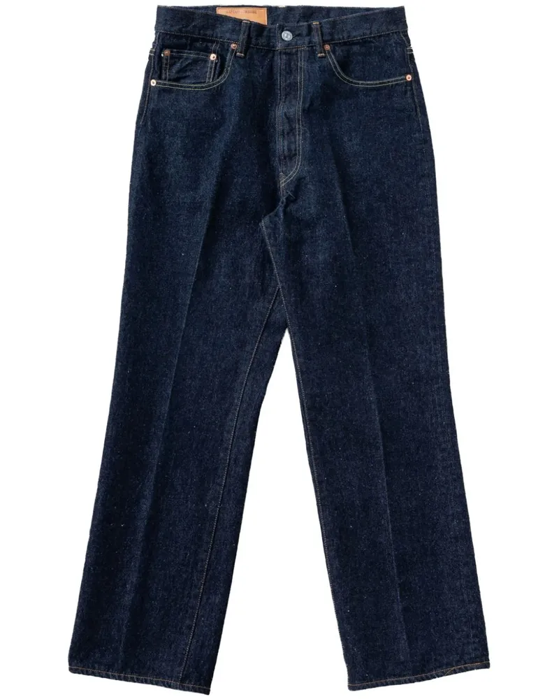 Kaptain Sunshine Skate Shoecut Jeans - Blau Blau