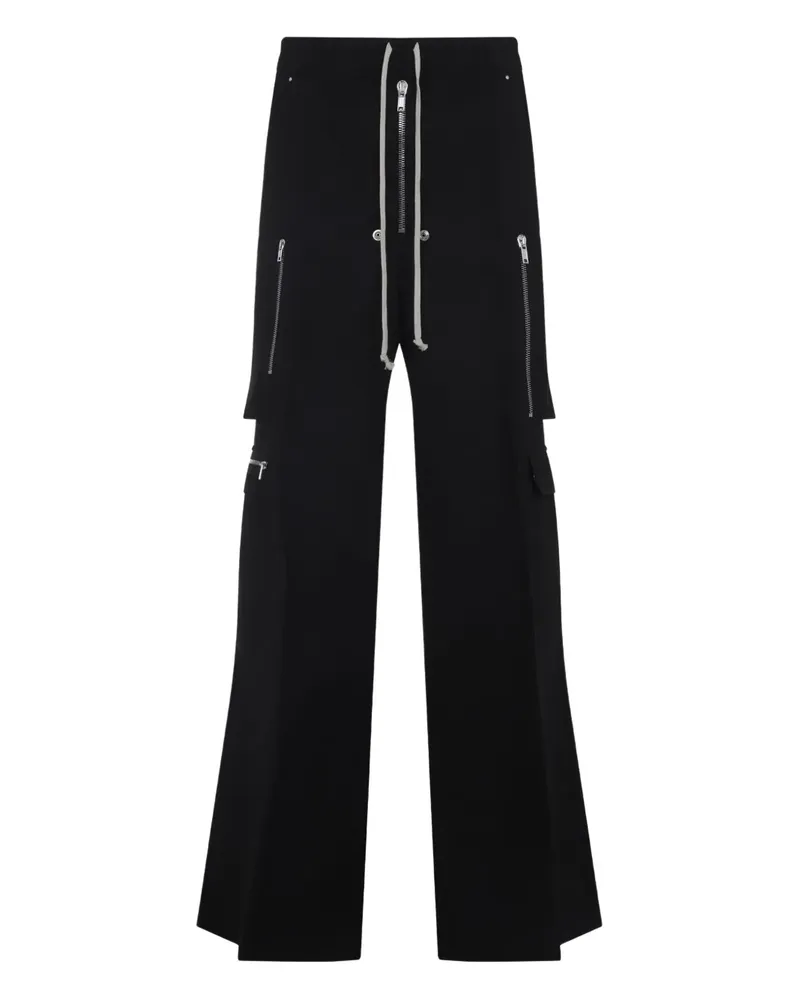 Rick Owens Cargohose mit Reißverschlusstaschen - Schwarz Schwarz