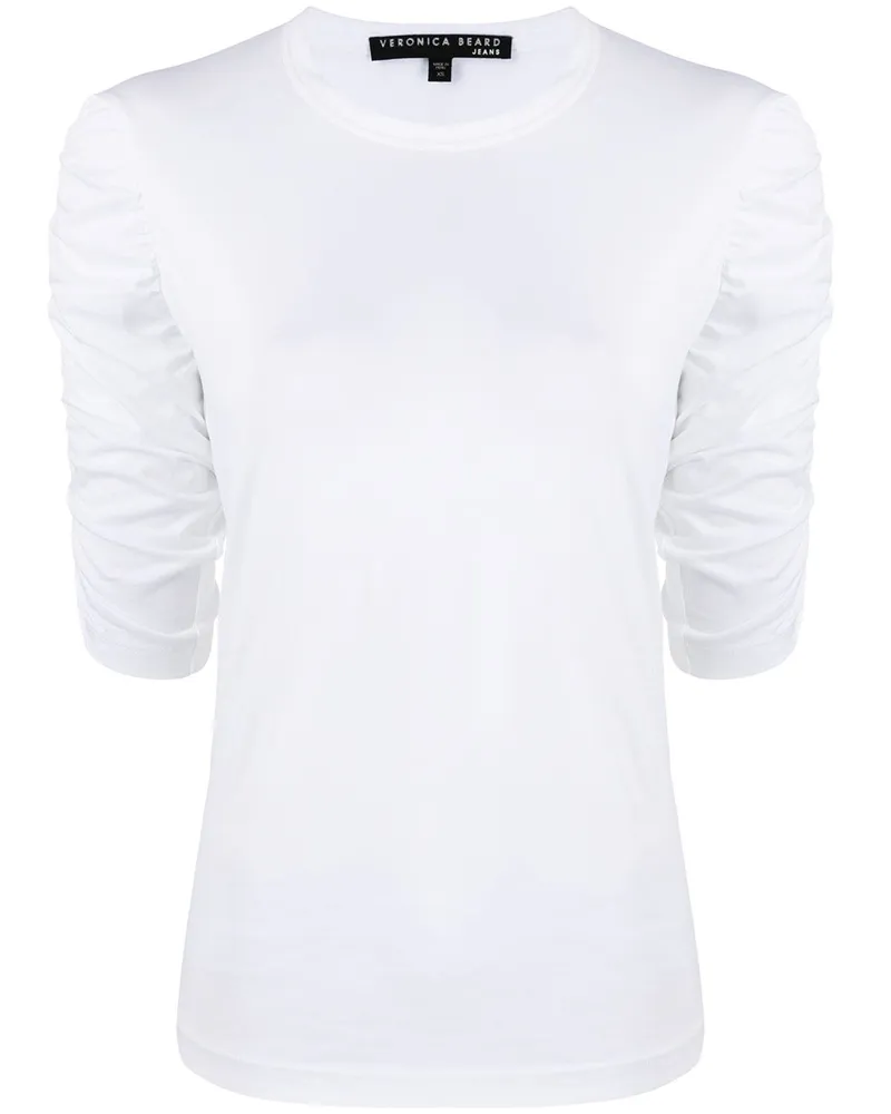 Veronica Beard Waldorf' T-Shirt - Weiß Weiß