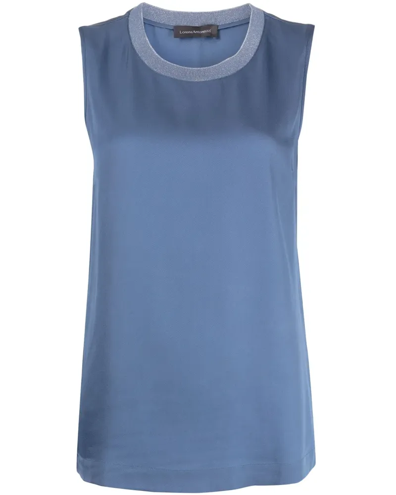 Lorena Antoniazzi Gemini Jersey-Tanktop - Blau Blau