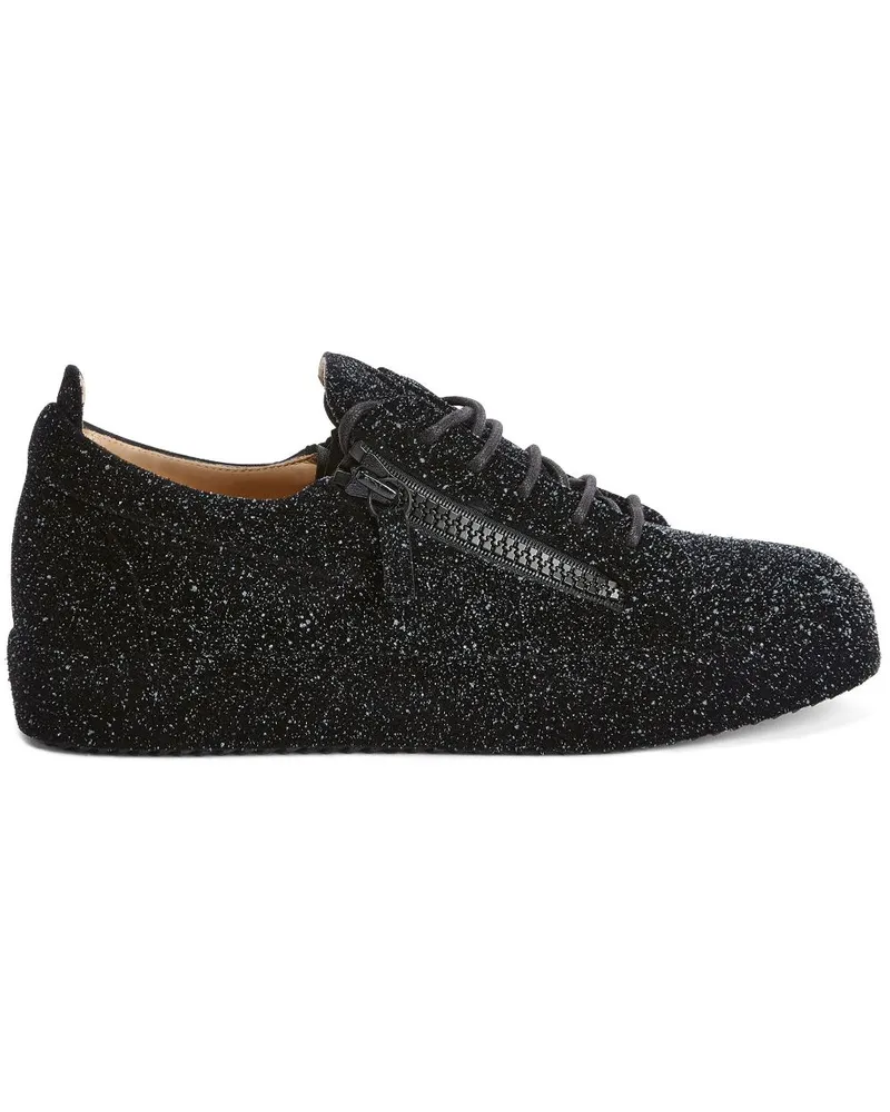 Giuseppe Zanotti The Unfinished Sneakers - Schwarz Schwarz
