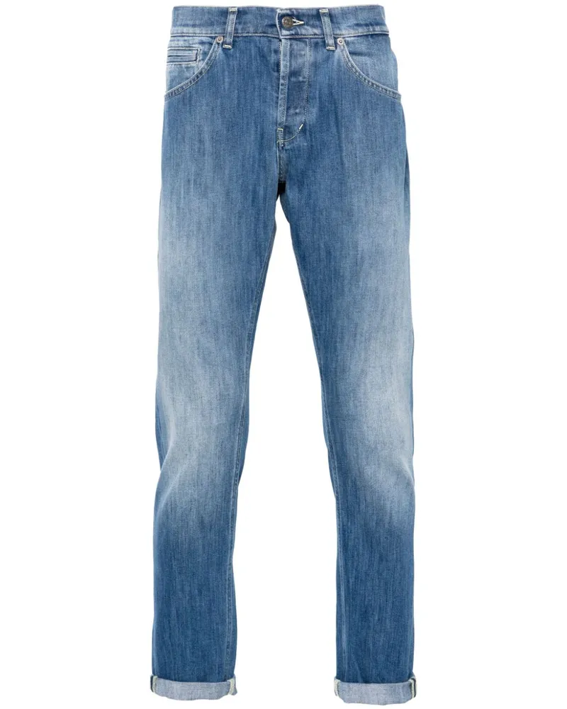 Dondup Halbhohe George Skinny-Jeans - Blau Blau