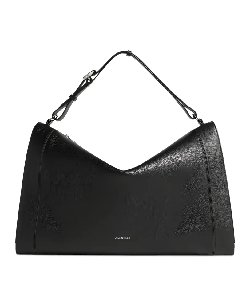 Coccinelle Große Elinor Schultertasche - Schwarz Schwarz