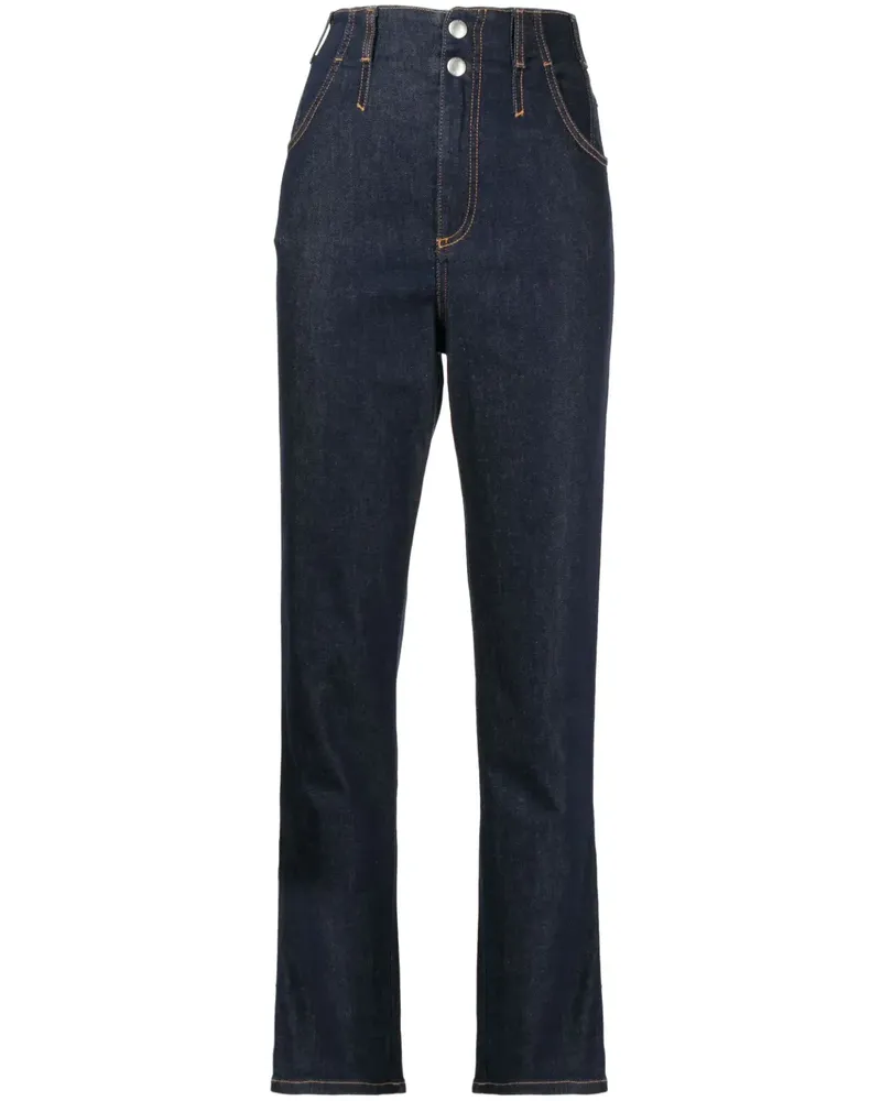 Philosophy Di Lorenzo Serafini Gerade Jeans - Blau Blau