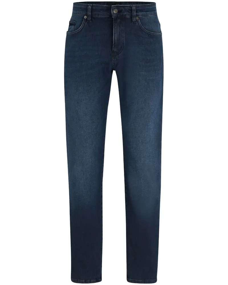 HUGO BOSS Schmale Jeans - Blau Blau