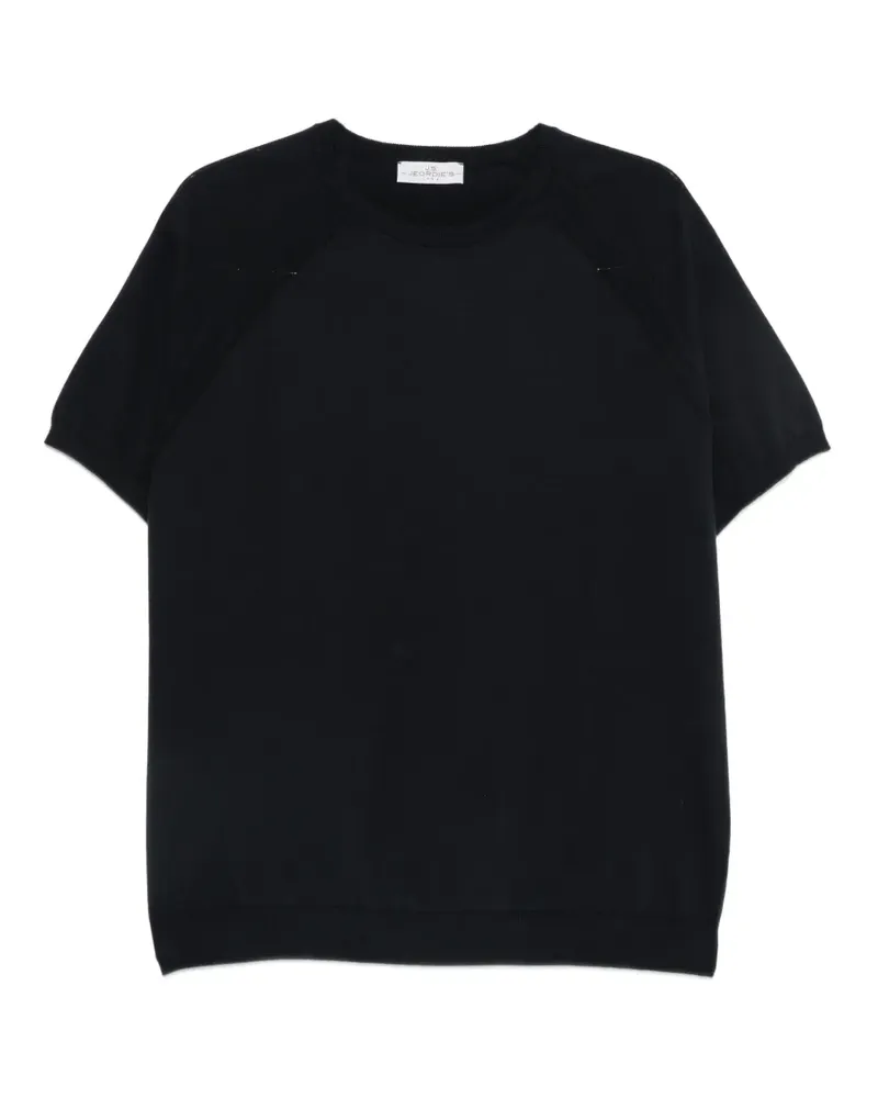 Jeordie's raglan-sleeve T-shirt - Blau Blau