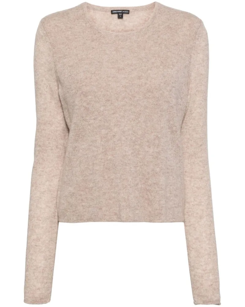 James Perse Pullover mit Rundhalsausschnitt - Braun Braun