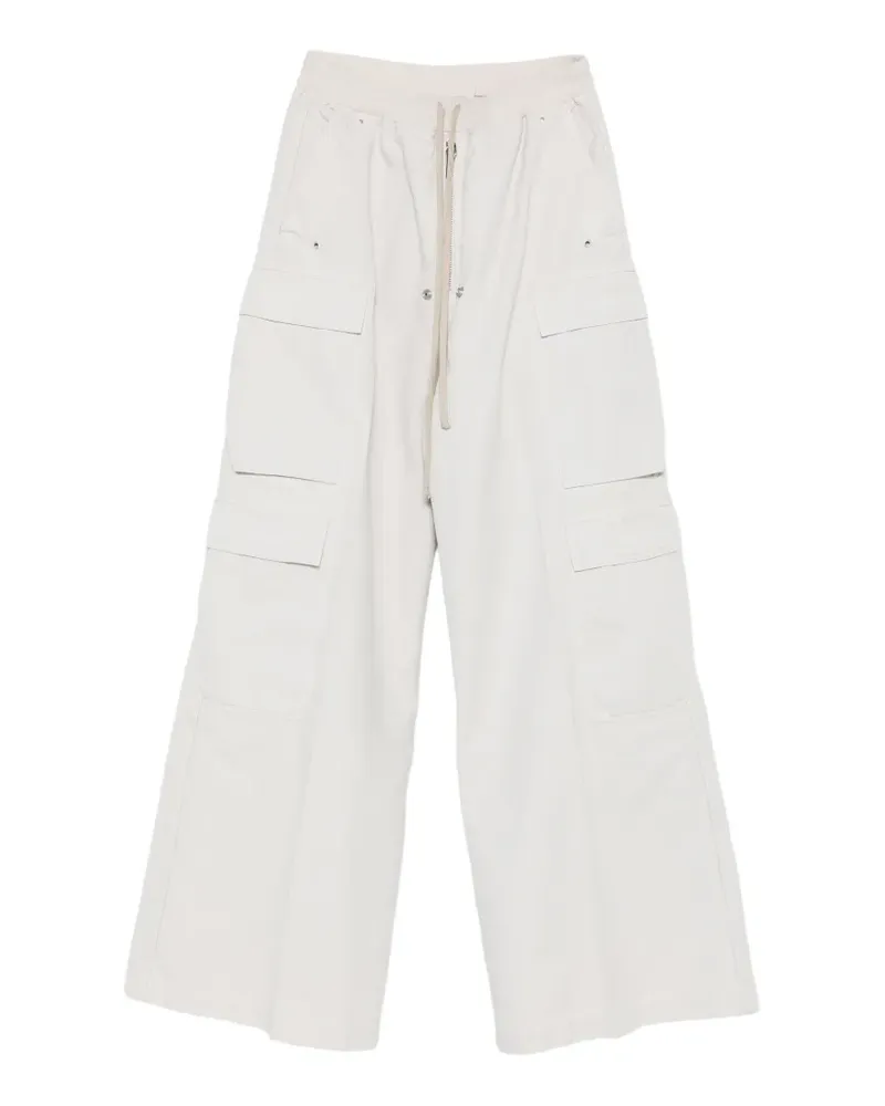 DRKSHDW by Rick Owens cargo jumbo trousers - Weiß Weiß