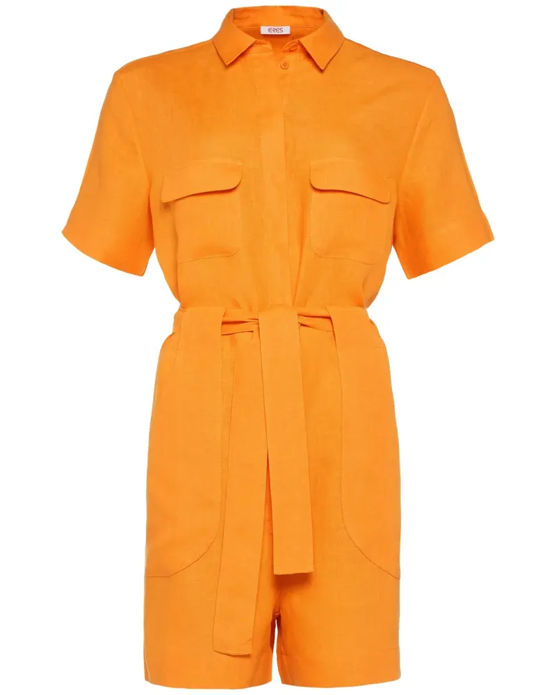 Eres Généreux Playsuit - Orange Orange