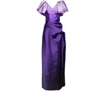 Taft-Kleid mit Farbverlauf
