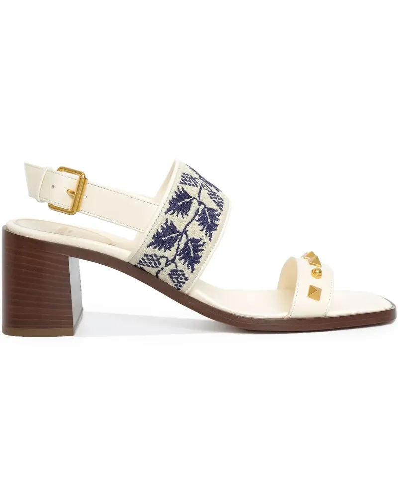 Valentino Garavani Rockstud Sandalen 60mm - Weiß Weiß