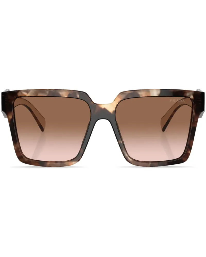Prada Sonnenbrille in Schildpattoptik - Grün Grün