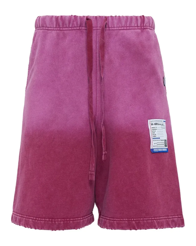 MIHARAYASUHIRO Shorts im Distressed-Look - Rot Rot