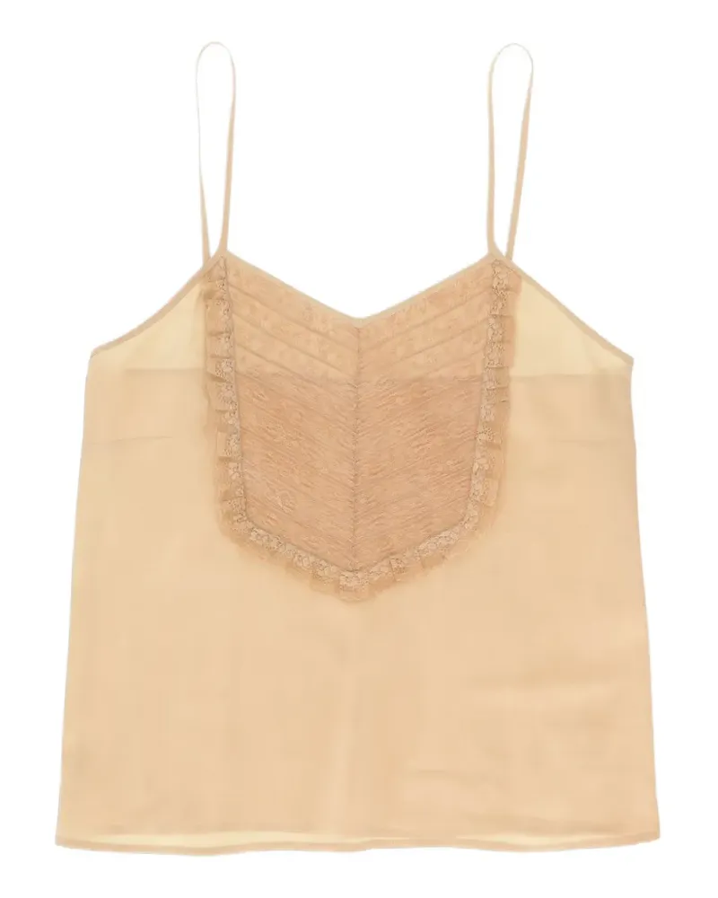Fortela Bethany silk top - Nude Nude