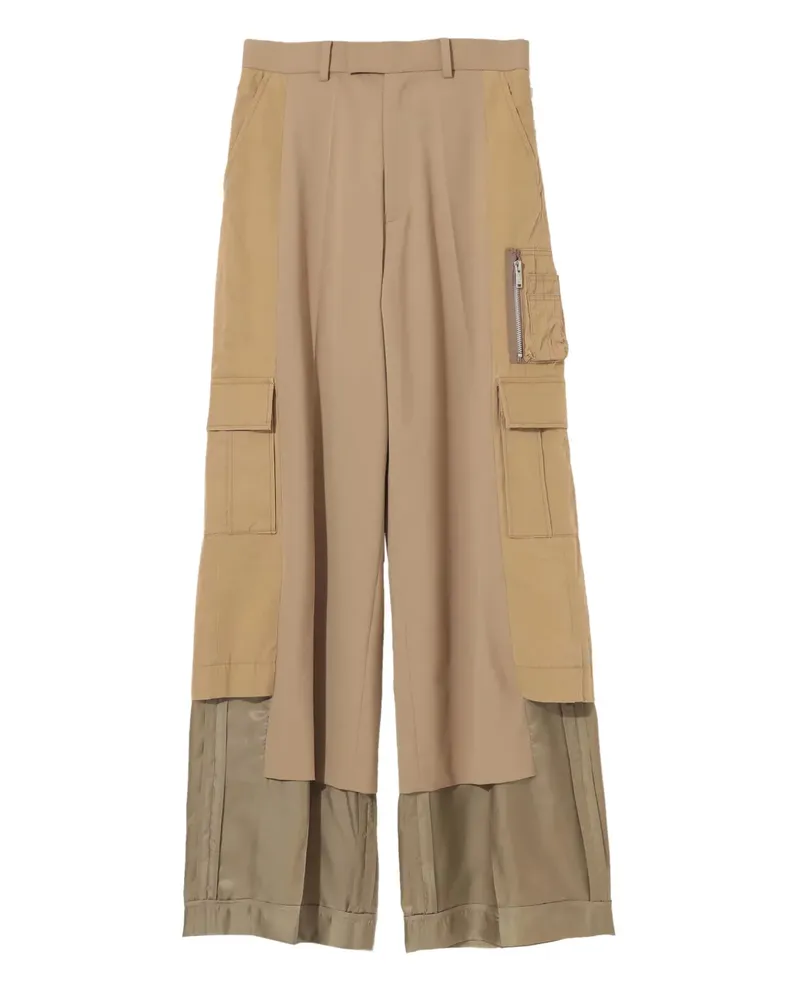 Undercover Cargohose mit Einsätzen - Braun Braun
