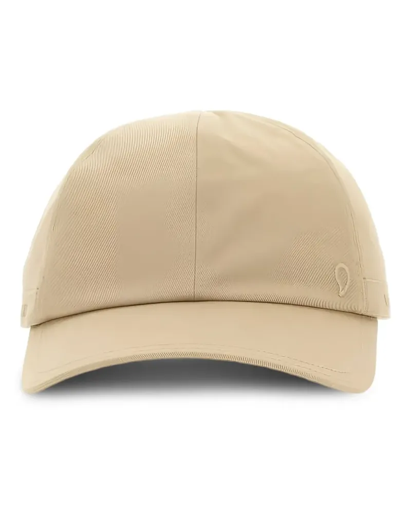 Helen Kaminski logo-detail cotton cap - Nude Nude
