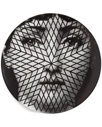 Fornasetti Variazioni n.243 Wandteller Schwarz