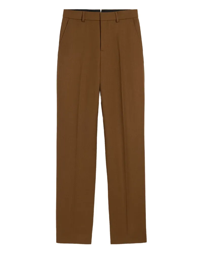 AMI Paris Hose mit weitem Schnitt - Braun Braun