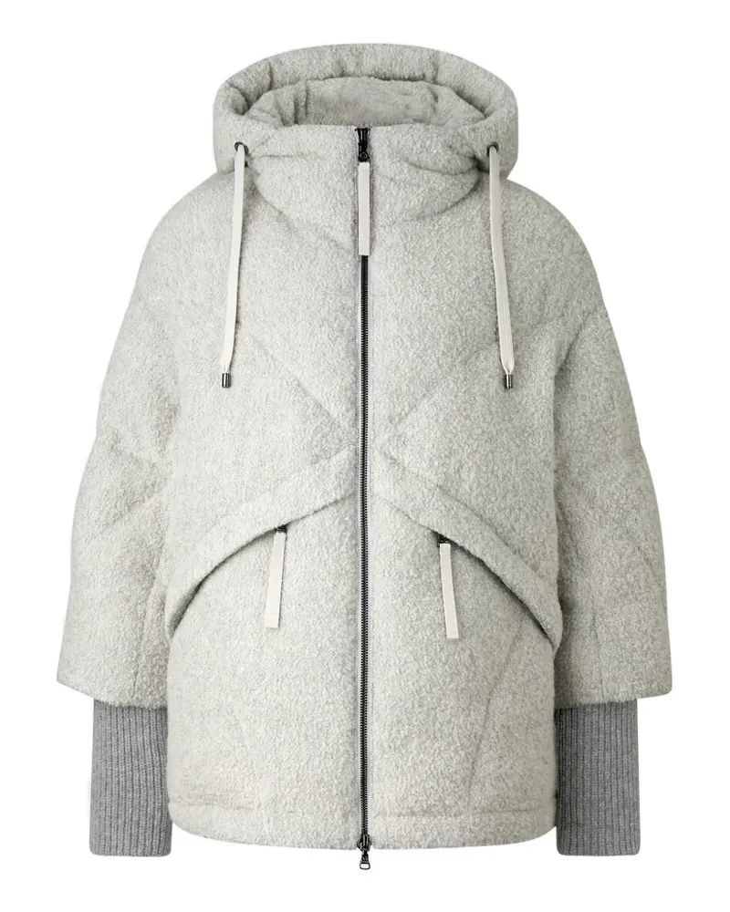Bogner Steppjacke mit Kapuze - Grau Grau