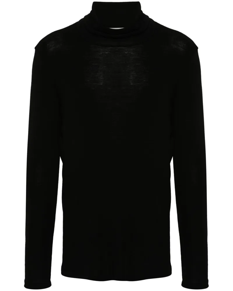 Róhe Klassischer Pullover - Schwarz Schwarz