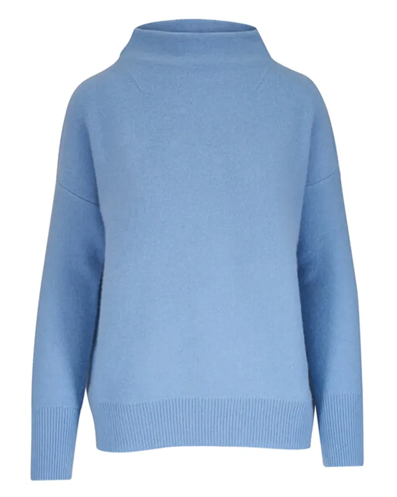 Vince Pullover mit Stehkragen - Blau Blau