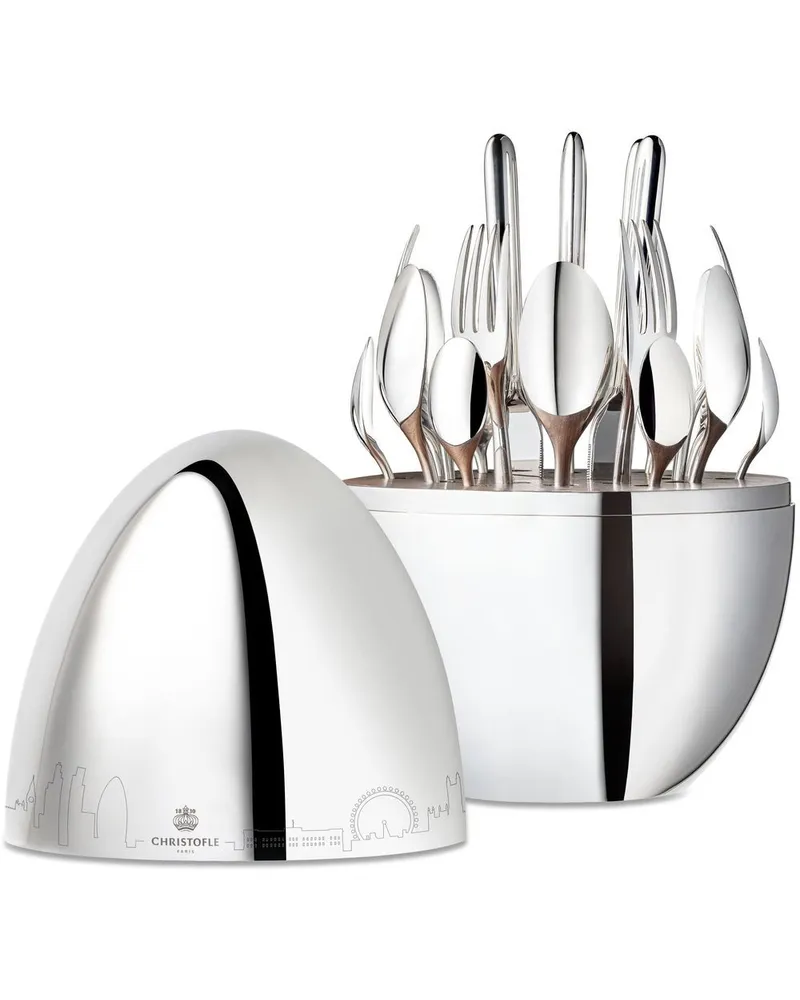 Christofle Mood Skyline London Besteck-Set (6 Personen) - Silber Silber