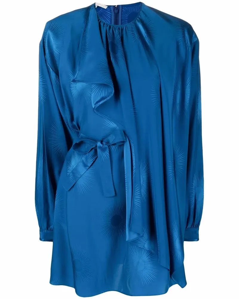 Stella McCartney Drapiertes Kleid - Blau Blau