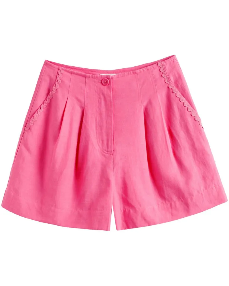 Chinti & Parker Shorts mit weitem Bein - Rosa Rosa
