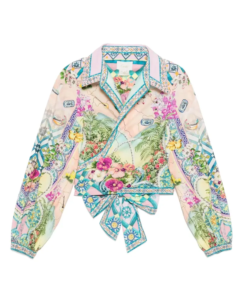 Camilla Just Coasting Bluse - Rosa Rosa