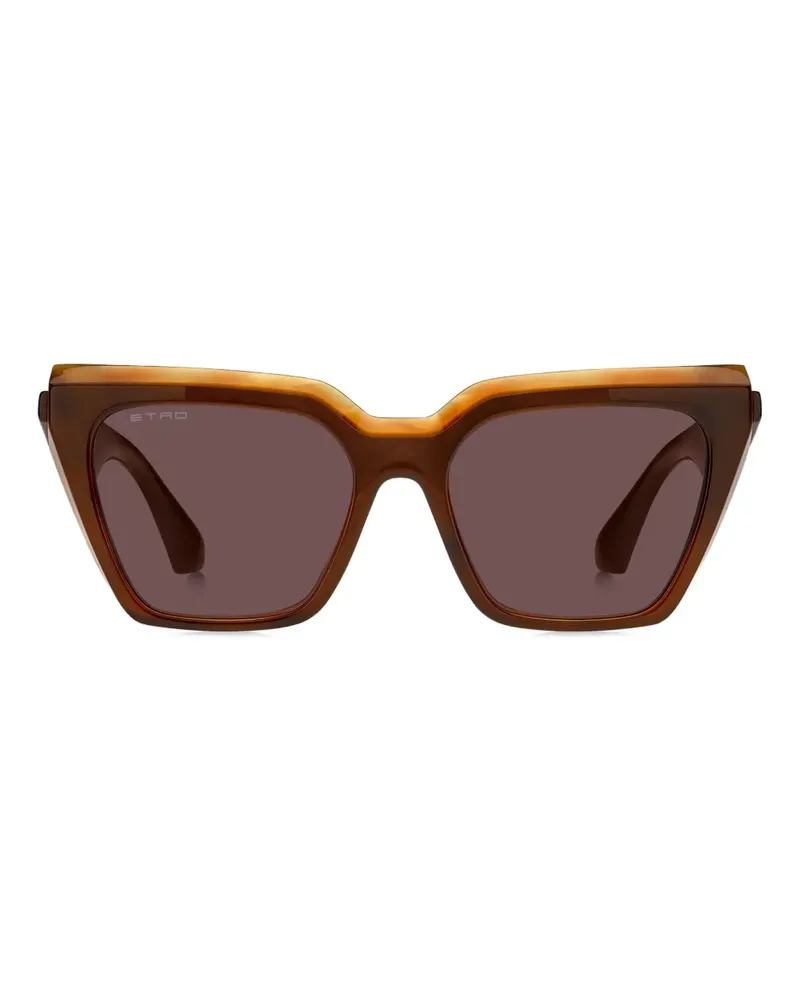 Etro Tailoring Sonnenbrille - Braun Braun