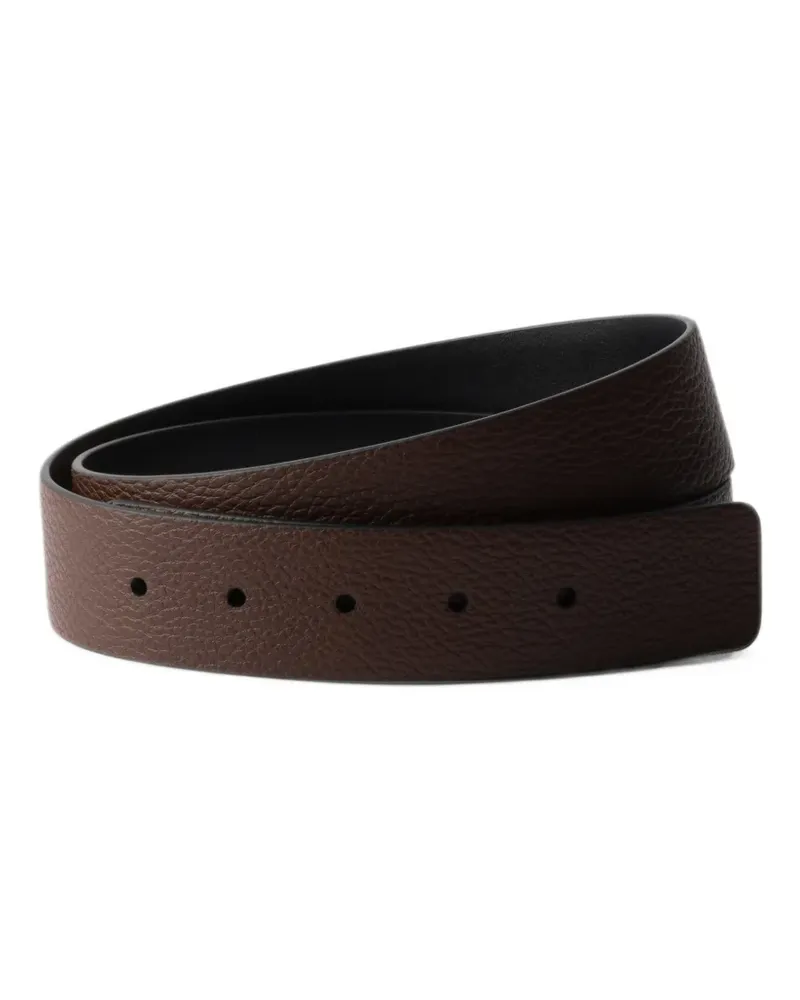 Prada Gürtelriemen aus Leder - Custom Belts - Braun Braun