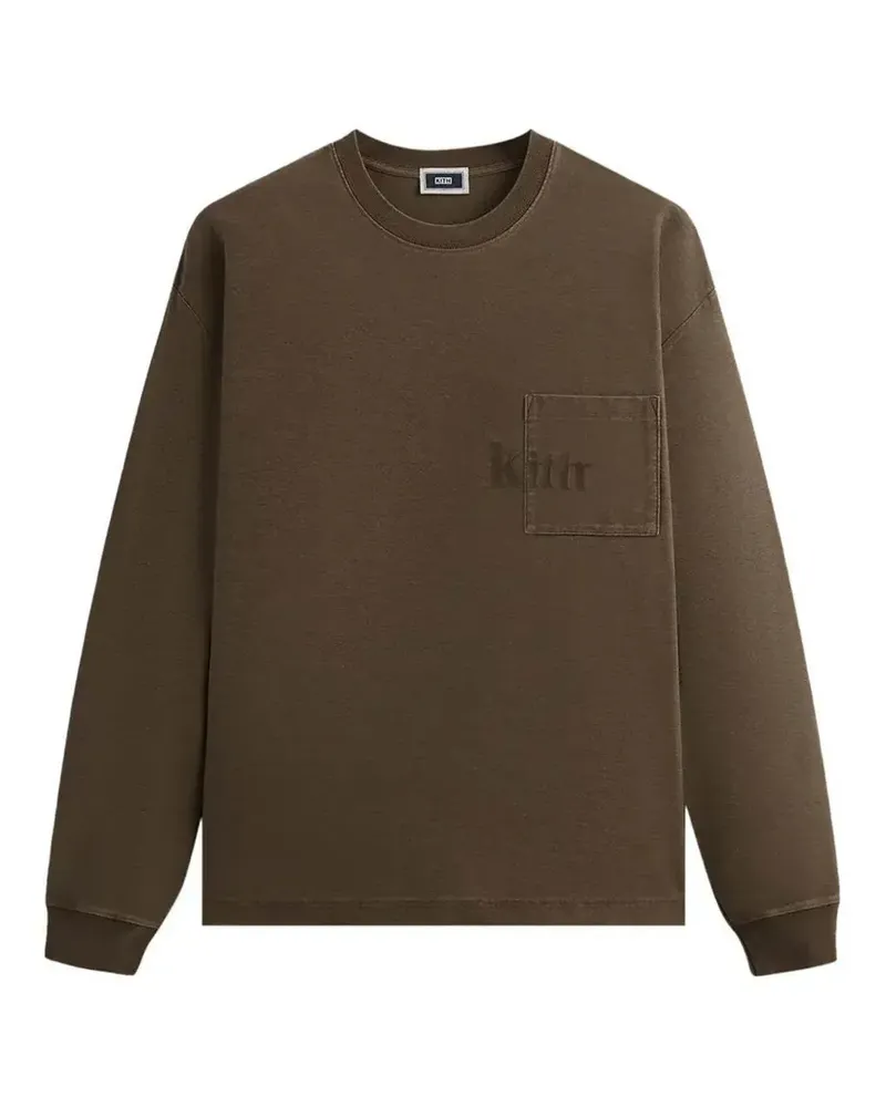 KITH Quinn Langarmshirt - Braun Braun