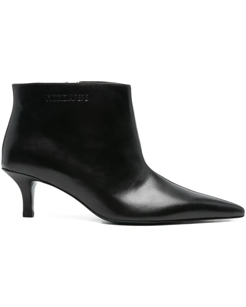 Patrizia Pepe Stiefel mit spitzer Kappe - Schwarz Schwarz