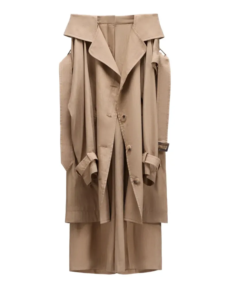 Viktor & Rolf sleeve-toe wrap trousers - Nude Nude