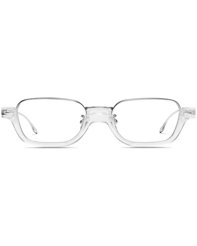 Gentle Monster Gatta Brille mit eckigem Gestell - Weiß Weiß