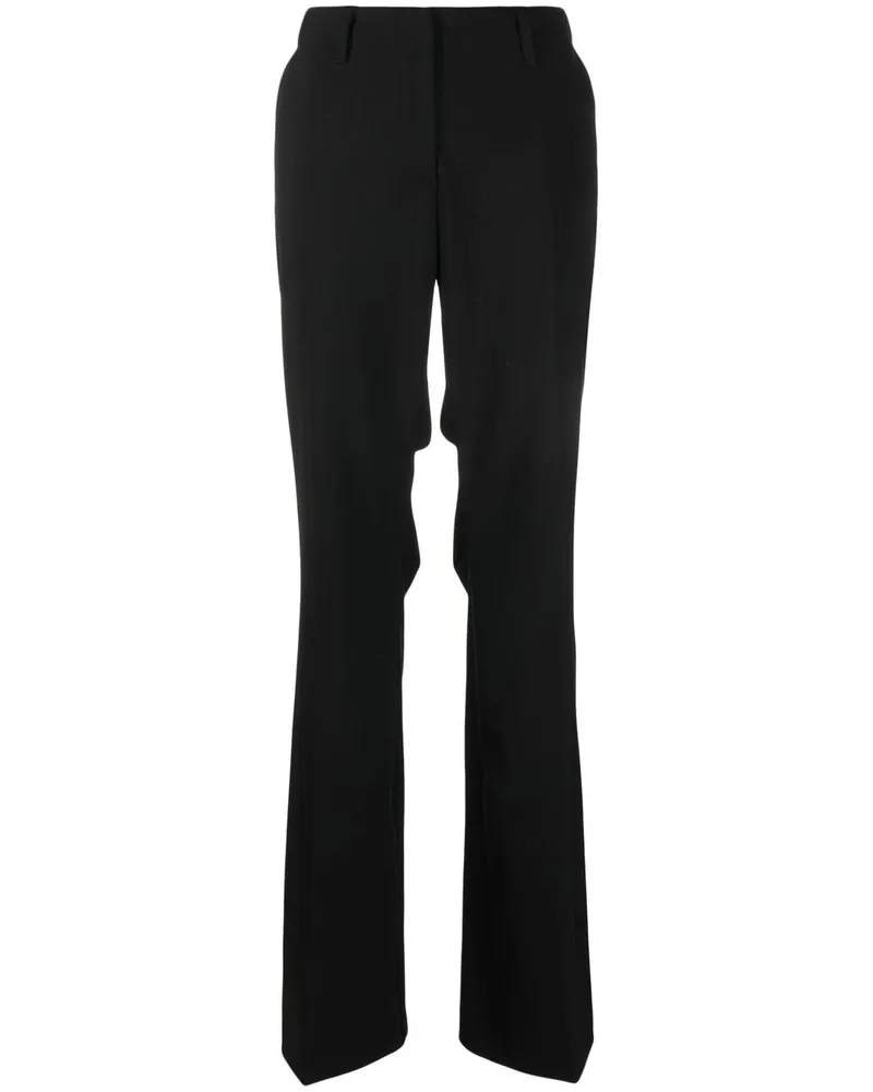 OFF-WHITE Klassische Bootcut-Hose - Schwarz Schwarz
