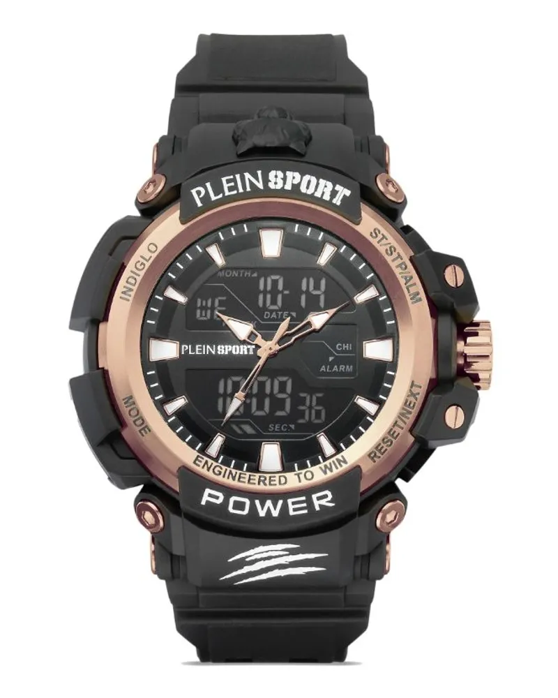 Philipp Plein Combat Power 43mm - Schwarz Schwarz