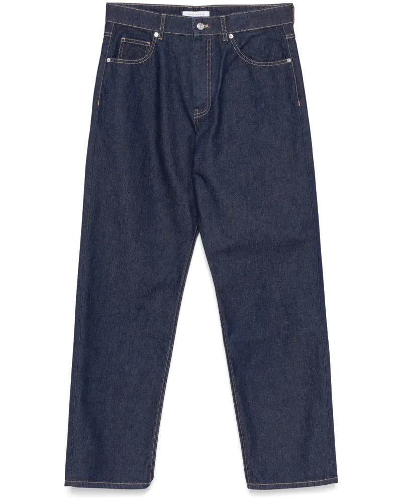Kitsuné Gerade Jeans - Blau Blau