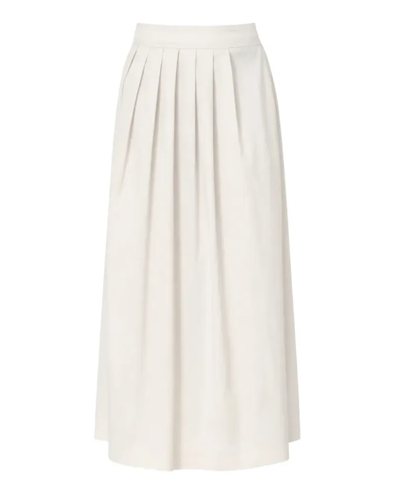 PT TORINO pleated midi skirt - Nude Nude