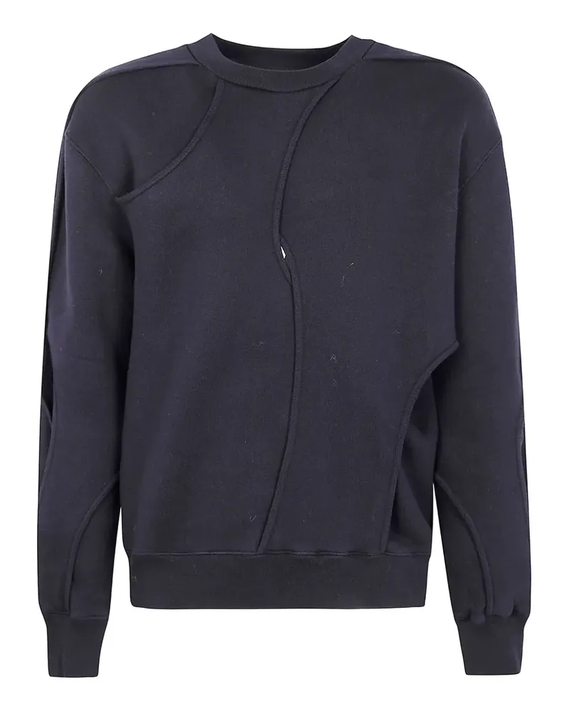 Axel Arigato Linear Sweatshirt mit Cut-Out - Schwarz Schwarz