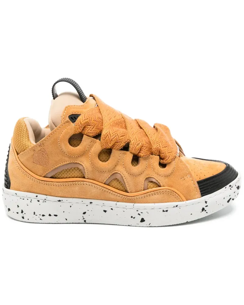 Lanvin Sneakers mit Einsätzen - Gelb Gelb