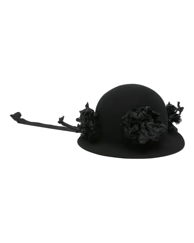 Comme des Garçons Klassischer Hut - Schwarz Schwarz