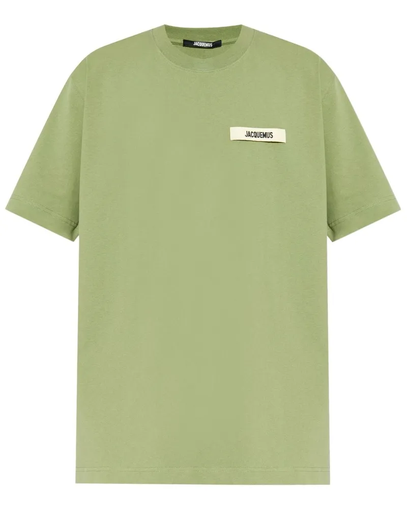 Jacquemus Le T-Shirt Gros Grain - Grün Grün