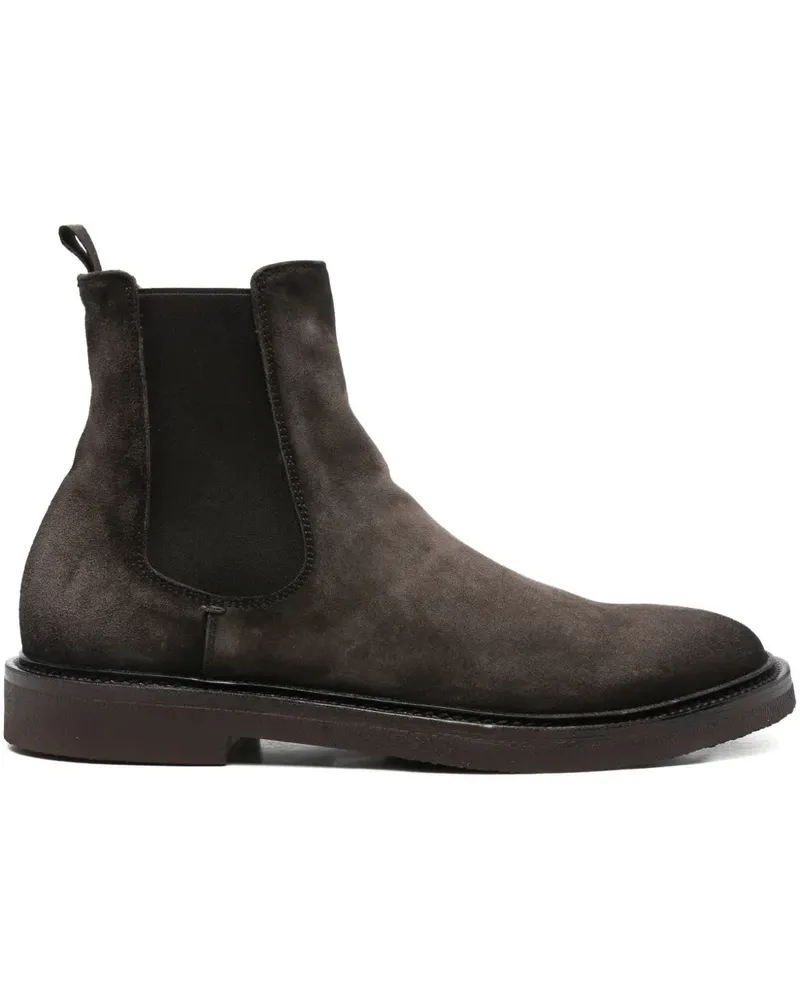 Officine Creative Italia Chelsea-Boots aus Wildleder - Braun Braun